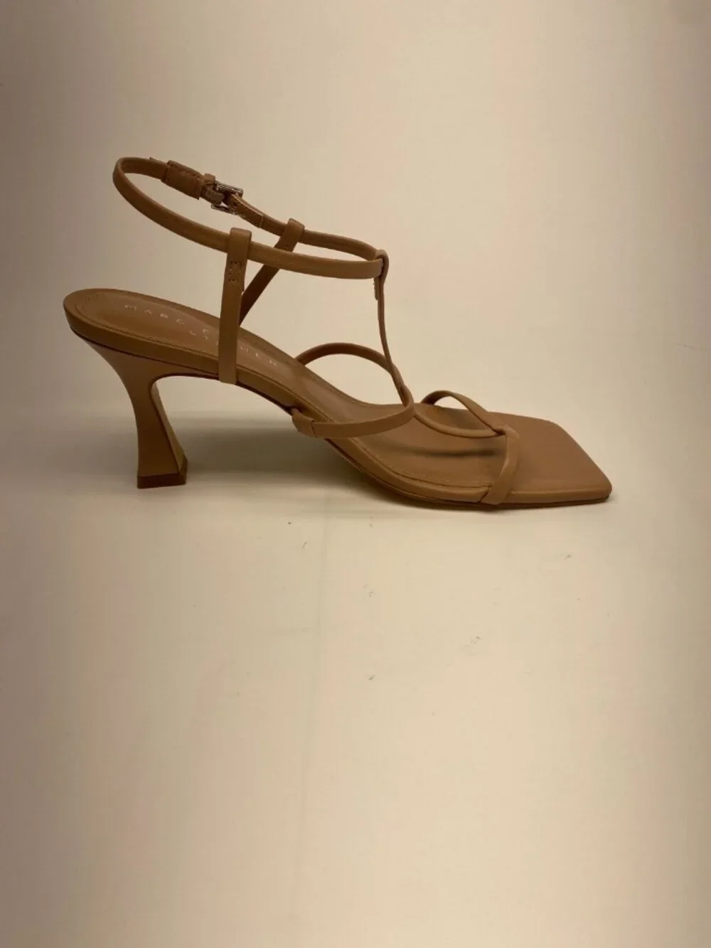Marc Fisher LTD Womens Dennie Ankle Strap Square Toe Sandal Sz 8